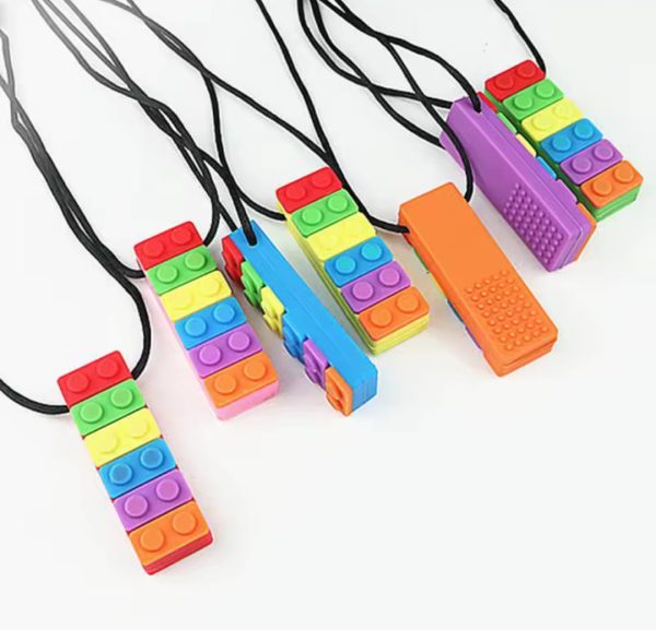 Collar Mordillo Autismo Tdah Niños Bloque Sensorial - Imagen 42