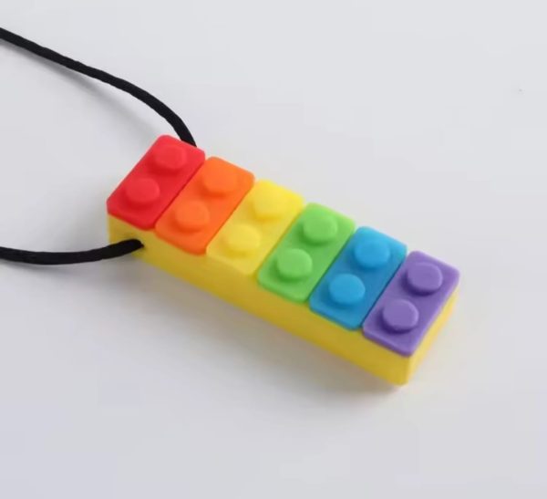 Collar Mordillo Autismo Tdah Niños Bloque Sensorial - Imagen 47