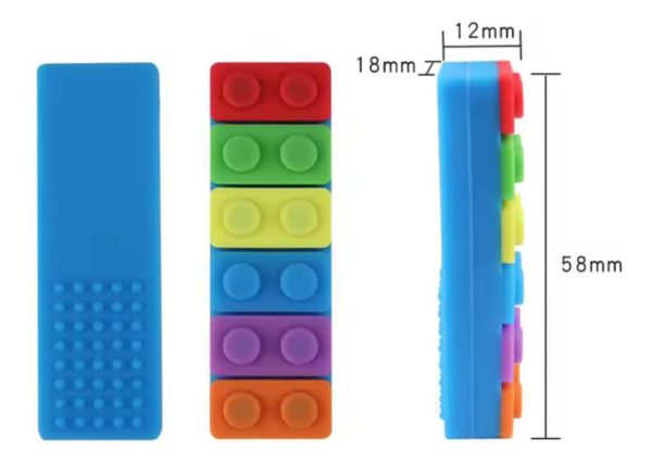 Collar Mordillo Autismo Tdah Niños Bloque Sensorial - Imagen 40